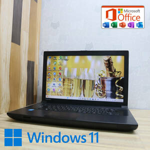 ★美品 高性能4世代i3！320GB★B554/L Core i3-4000M Win11 MS Office 中古品 ノートPC★P71411