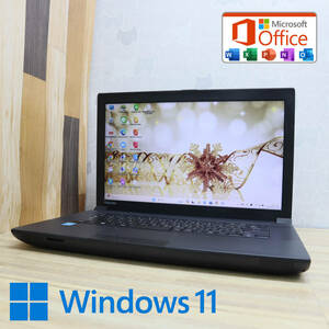 ★美品 高性能4世代i3！320GB★B554/L Core i3-4000M Win11 MS Office 中古品 ノートPC★P71648