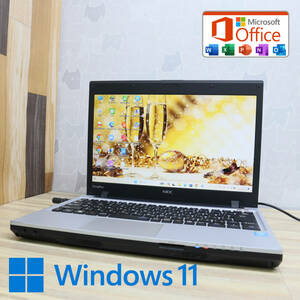 ★美品 高性能4世代i3！500GB★VK25L Core i3-4100M Win11 MS Office 中古品 ノートPC★P69783