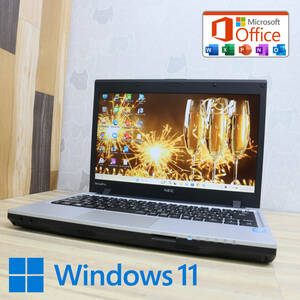 ★超美品 高性能4世代i3！500GB★VK25L Core i3-4100M Win11 MS Office 中古品 ノートPC★P69777