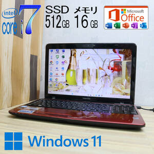 * used PC highest grade 4 core i7! new goods SSD512GB memory 16GB*T451 Core i7-2670QM Web camera Win11 MS Office2019 Home&Business Note PC*P70957