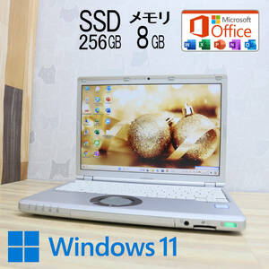 * used PC height performance 7 generation i5!M.2 SSD256GB memory 8GB*CF-SZ6 Core i5-7300U Web camera Win11 MS Office2019 Home&Business Note PC*P71922