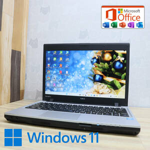 ★美品 高性能4世代i3！500GB★VK25L Core i3-4100M Win11 MS Office 中古品 ノートPC★P69784