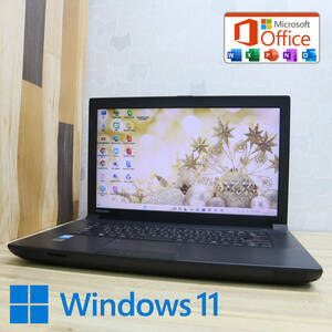 ★超美品 高性能4世代i3！320GB★B554/L Core i3-4000M Win11 MS Office 中古品 ノートPC★P70486