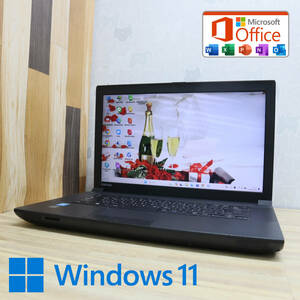 ★超美品 高性能4世代i3！320GB★B554/L Core i3-4000M Win11 MS Office 中古品 ノートPC★P71362