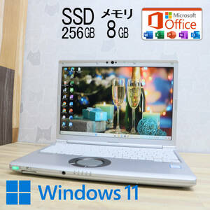 * used PC height performance 8 generation 4 core i5!SSD256GB memory 8GB*CF-SV7 Core i5-8350U Web camera Win11 MS Office2019 Home&Business*P71447