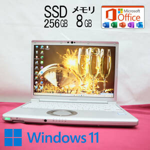 * super-beauty goods height performance 8 generation 4 core i5!M.2 SSD256GB memory 8GB*CF-SV8 Core i5-8365U Web camera Win11 MS Office2019 Home&Business*P71996