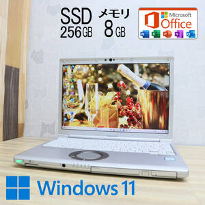 * beautiful goods height performance 8 generation 4 core i5!SSD256GB memory 8GB*CF-SV7 Core i5-8350U Web camera Win11 MS Office2019 Home&Business Note PC*P71518