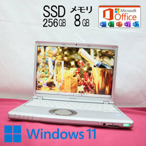 * used PC height performance 7 generation i5!M.2 SSD256GB memory 8GB*CF-SZ6 Core i5-7300U Web camera Win11 MS Office2019 Home&Business Note PC*P71950