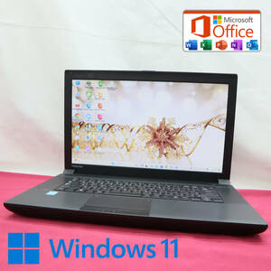 ★中古PC 高性能4世代i3！320GB★B554/L Core i3-4000M Win11 MS Office 中古品 ノートPC★P71653