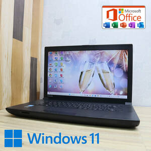 ★美品 高性能4世代i3！320GB★B554/L Core i3-4000M Win11 MS Office 中古品 ノートPC★P71378