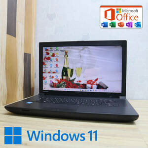 ★美品 高性能4世代i3！320GB★B554/L Core i3-4000M Win11 MS Office 中古品 ノートPC★P71416