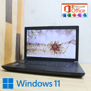 ★美品 高性能4世代i5！320GB★B554/L Core i5-4300M Win11 MS Office 中古品 ノートPC★P70910