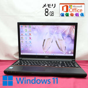 ★美品 高性能4世代i5！500GB メモリ8GB★A574/KX Core i5-4310M Win11 MS Office 中古品 ノートPC★P71044