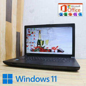 ★超美品 高性能4世代i3！320GB★B554/L Core i3-4000M Win11 MS Office 中古品 ノートPC★P71375