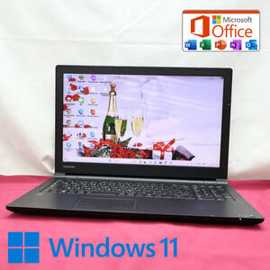 ★美品 高性能5世代i3！500GB★B35/W Core i3-5005U Win11 MS Office 中古品 ノートPC★P70891