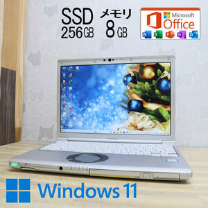 ★中古PC 高性能8世代4コアi5！SSD256GB メモリ8GB★CF-SV8 Core i5-8365U Webカメラ Win11 MS Office2019 Home&Business★P71562