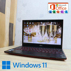 ★中古PC 高性能3世代i5！750GB★FMV LIFEBOOK S54K Core i5-3230M Webカメラ Win11 MS Office 中古品 ノートPC★P71098