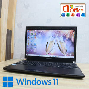 ★中古PC 高性能2世代i5！250GB★R731/C Core i5-2520M Win11 MS Office 中古品 ノートPC★P69419