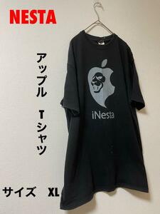 nesta ネスタ　Apple Tシャツ サイズ　XL