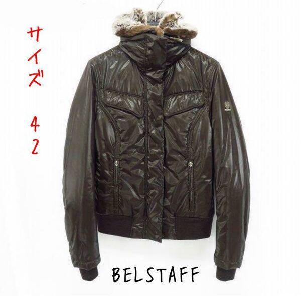 BELSTAFF/ベルスタッフ ファーカラー 中綿ジャケット/42