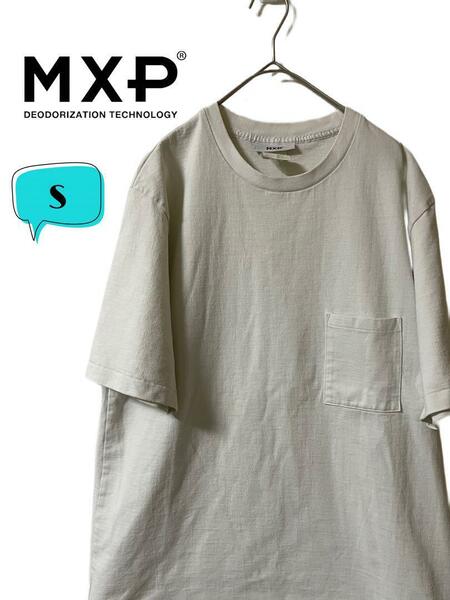 MXP エムエックスピー ミディアムドライジャージ ポケット付きTシャツ　S