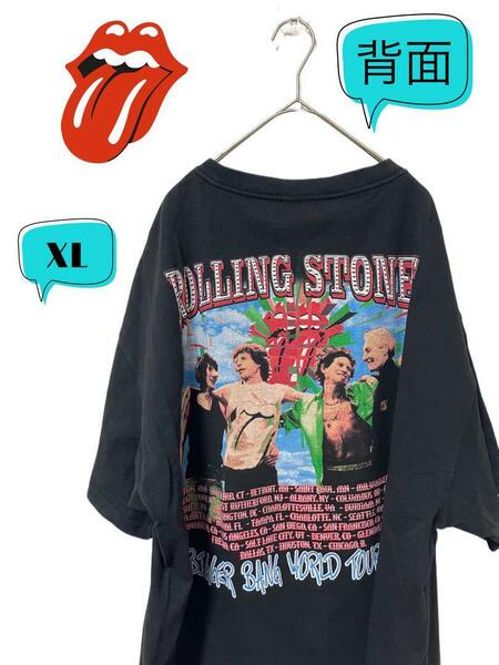 2005's USA製　THE ROLLING STONES tour tee