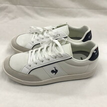 未使用 le coq sportif メンズ スニーカー 25.5cm QL1VJC12WN ホワイト [jgg]_画像3