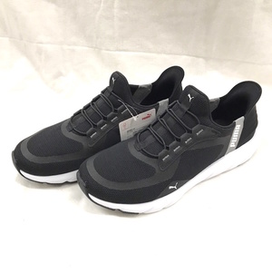  unused PUMA sneakers soft ride Flex race i-z in wide black 27.5cm 309901_01 [jgg]