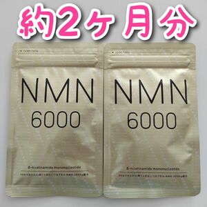 NMN 6000 サプリ　約2ヶ月分　ニコチンアミドモノヌクレオチド