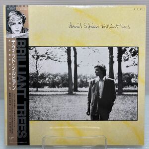 [LP]S0515 David Sylvian David Silvia nBrilliant Trees с лентой прекрасный запись 