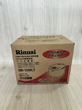 未使用品　Rinnai リンナイ 炊飯器 電子ジャー付ガス炊飯器 RR-10MLT 生活家電 (01)_画像1