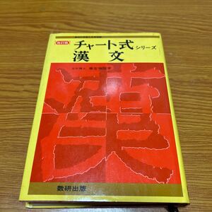 チャート式シリーズ 漢文　藤堂明保　著 数研出版 ［昭和57年］