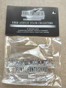  Final Fantasy 7 FF7 Logo акрил подставка коллекция axe ta[ последний заказ ]