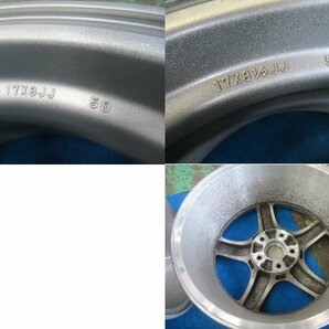 RX-7 FD3S 純正 アルミホイール 17インチ 17X8J 17X8.5J +50 PCD114.3 5H 5穴 中古の画像2