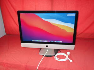 Apple　iMac (Retina 5K, 27-inch, Late 2014) 【11.7.10 BigSur】 Core i5 (3.5GHz)/16GB/SSD128GB/HDD1TB/A1419　中古 【30日間保証】
