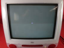 Apple　iMac (初代)　M5521 EMCNo1857　レッド 【起動確認済】 メモリあり/HDDなし　中古 【ジャンク】_画像2