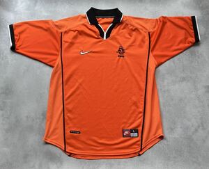 激レア　1998 オランダ代表　ナイキ　ホームユニフォーム　当時物　正規品