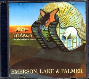 EMERSON, LAKE & PALMER / TARKUS: 1987 WEST GERMANY 1ST PRESS CD(LIGHTHOUSE/Gift CD-R)