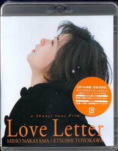 Blu-ray Love Letter( new goods unopened / records out of production / rare goods / direction : rock .. two / performance : Nakayama Miho Toyokawa .. Sakai Miki Kashiwabara Takashi )