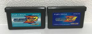 【GBA】ロックマン ゼロ4 , ロックマン ゼロ2 2本セット