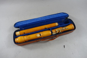 K8 YAMAHA Yamaha wooden ba lock type tenor recorder pipe wind instruments Yamaha musical instruments case recorder 