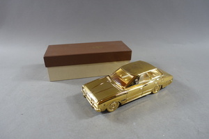 T1 car ornament cigarette case ashtray CEDRIC2800E Nissan Cedric 2800E Nissan music box smoke . inserting Gold Junk that time thing 