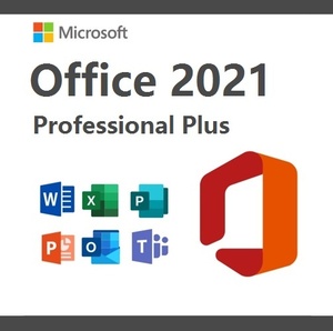 【昼も夜も5分で送信】Microsoft Office 2021 Pro Plus プロダクトキー 認証保証 Word Excel PowerPoint 日本語 