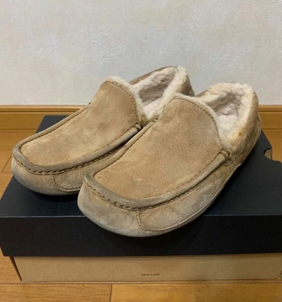 UGG アスコット ASCOT モカシン スリッポン 27cm ローファー ムートン