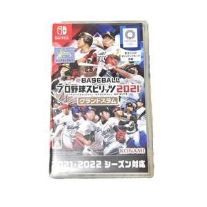 ★　ｓｗｉｔｃｈ　任天堂　ソフト　プロ野球スピリッツ2021　グランドスラム　起動確認済　NO53001★