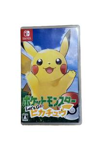 * switch nintendo soft Pocket Monster Let's Go Pikachu start-up verification settled *