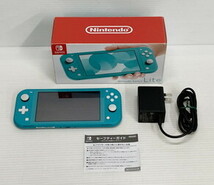 IZU 【中古品】 Nintendo Switch Lite ニンテンドースイッチライト 本体 ターコイズ 〈034-240512-AS-04-IZU〉_画像2