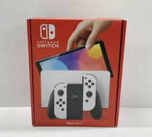 IZU 【中古品】 Nintendo Switch ニンテンドースイッチ 本体 有機ELモデル ホワイト 〈034-240511-AS-11-IZU〉_画像1