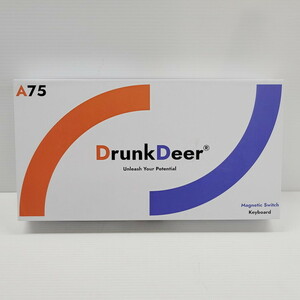 IZU 【中古品】 DrunkDeer A75 ラピッドトリガー メカニカル キーボード 〈088-240507-AS-11-IZU〉